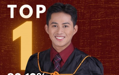 <p><strong>CREAM OF THE CROP.</strong> Alexis Castillo Alegado of the Mariano Marcos State University is one of the two topnotchers of the April 2023 Civil Engineering board examination. He and Garret Wilkenson Ching Sia from the De La Salle University in Manila got the highest rating of 92.10 percent. <em>(Contributed)</em></p>