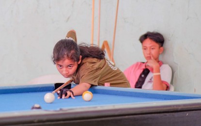 <p><strong>CHAMPION</strong>. Carissa Jean Capones Lalawigan National High School in Borongan City, Eastern Samar province dominated the women's billiard competition where she bagged one of the three golds in this year's regional sports meet. The city government will be holding a Sports Summit in June to discuss initiatives to enhance its sports program and the capacity of all sports coaches.<em> (Photo courtesy of Department of Education Eastern Visayas)</em></p>