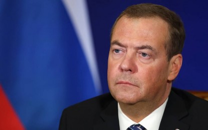 <p>Russian Security Council Deputy Chairman Dmitry Medvedev. <em>(Anadolu)</em></p>