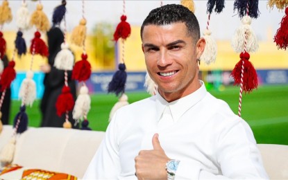 <p>Football superstar Cristiano Ronaldo <em>(Anadolu)</em></p>