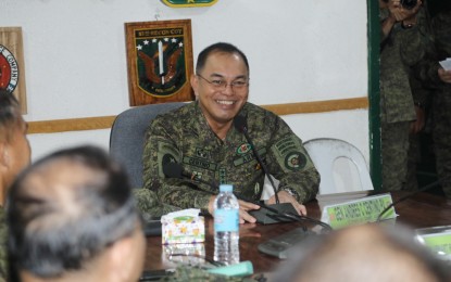 AFP chief commends troops for peace and order gains in Samar