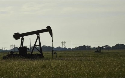 Oil up on subdued recession fears from positive US data