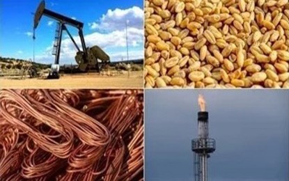 Wavelength in commodity prices lengthens