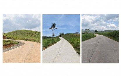 <p><strong>PAVED ROADS</strong>. The recently-completed concrete roads in the far-flung villages of Pingot, Dancalan and Canlamay in Ilog town, Negros Occidental. With a total budget of PHP85-million, the new roads provide easier travel and transport of goods for residents in these areas. <em>(Photos courtesy of DPWH-Western Visayas)</em></p>