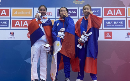 Substitute wrestler powers Team PH to 50-gold mark in SEAG