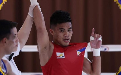 <p>Boxer Carlo Paalam.<em> (Image courtesy of Philippine Sports Commission)</em></p>