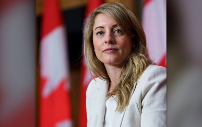 <p class="p2"><strong>VISITING GUEST</strong>. Canadian Foreign Minister Mélanie Joly. The Philippines and Canada are expected to deepen relations on defense and maritime cooperation during the upcoming visit of Joly on May 19, 2023. <em>(Photo courtesy of Foreign Minister Joly's FB page)</em></p>