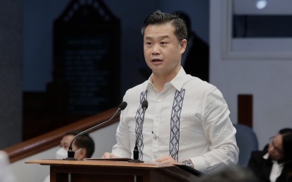 <p style="text-align: left;"><strong>MENTAL HEALTH. </strong>Sen. Win Gatchalian, chairperson of the Committee on Basic Education, sponsors a measure seeking to promote mental health and well-being in basic education by institutionalizing a school-based mental health program Wednesday (May 17, 2023). By implementing this proposed measure, Gatchalian said there will be increased awareness among young people that seeking help from mental health specialists and associates is always an available option within their learning community. <em>(Photo courtesy of Senate PRIB) </em></p>