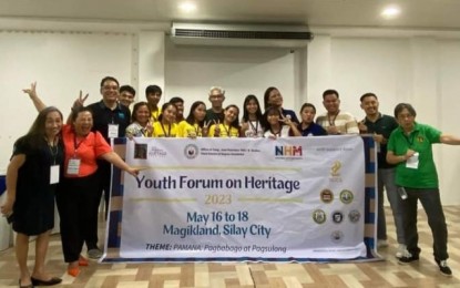 <p><strong>PRESERVING HERITAGE</strong>.<strong> </strong>Participants from Talisay City, Negros Occidental attend the three-day Youth Forum on Heritage at The Magikland in Silay City on Thursday (May 18, 2023). The activity was initiated by the Office of 3rd District Rep. Jose Francisco Benitez, in partnership with the Filipino Heritage Festival, Inc. and the National Commission for Culture and the Arts in line with the observance of National Heritage Month this May. <em>(Photo courtesy of Cong. Kiko Benitez’s Facebook page)</em></p>