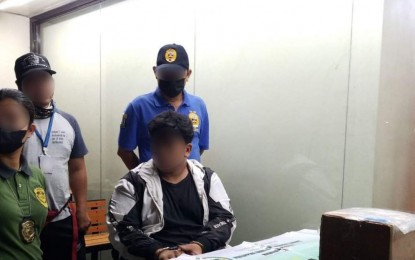 <p><strong>BORDER PROTECTION</strong>. The Bureau of Customs-Port of Clark arrests a claimant of over PHP2.1-million worth of Ketamine following a joint operation with the Customs Anti-Illegal Drugs Task Force and the Philippine Drug Enforcement Agency on May 18, 2023. The BOC on Wednesday (May 24) vowed to intensify efforts to ensure protection in the country's borders. <em>(Photo courtesy of the Bureau of Customs)</em></p>