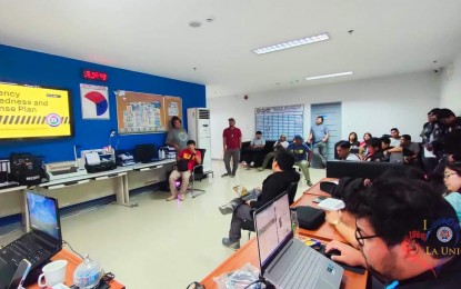 <p><strong>PREPAREDNESS</strong>. The Provincial Disaster Risk Reduction and Management Office of La Union convenes on Friday (May 26, 2023) for disaster preparedness planning for then-incoming Super Typhoon Betty. The province is under a red alert status while Betty has been downgraded to typhoon. <em>(Photo courtesy of Province of La Union Facebook)</em></p>