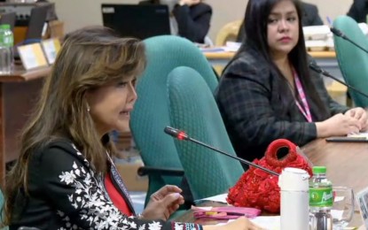 <p><strong>OFW BENEFIT</strong>. Senator Imee Marcos convenes on Monday (May 29, 2023) the Committee on Foreign Relations’ discussions on the Philippines' social security agreement with South Korea which is subject to the Senate’s concurrence. She urged concerned government agencies to work on forging more deals with other countries for the sake of overseas Filipino workers. <em> (Screenshot from the Senate Youtube livestream)  </em></p>