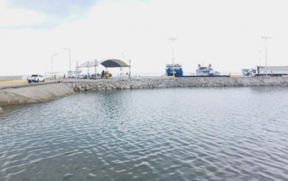 <p><strong>LILOAN PORT.</strong> The private sector-led Pier 88 in Liloan, Cebu. LTFRB-7 regional director Eduardo Montealto Jr. said on Monday (May 29, 2023) five Ceres Liner buses started to pick up passengers from mainland Cebu to Camotes Island on Sunday via Pier 88. <em>(PNA photo by John Rey Saavedra)</em></p>