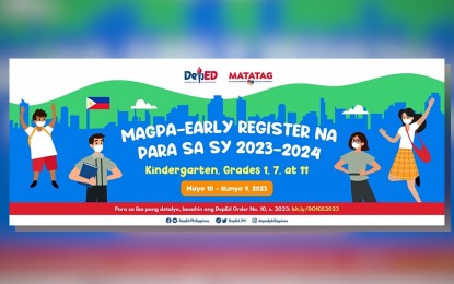 <p><strong>EARLY REGISTRATION</strong>. The Department of Education in Bicol (DepEd-5) expects some 540,727 learners to enroll in Kindergarten, Grades 1, 7 and 11 for School Year 2023-2024. The agency conducts an early registration campaign every year to be able to make the necessary preparations and adjustments for the incoming school year. <em>(Infographic courtesy of DepEd-Bicol)</em></p>