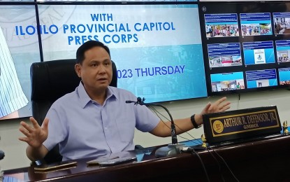 <p><strong>EDUCATING VOTERS</strong>. Iloilo Governor Arthur Defensor Jr. said they are crafting a module for the voter education program to guide electorates when choosing their leaders. The governor in an interview on Friday (June 2, 2023) is eyeing to launch the module before the barangay elections this October. <em>(PNA photo by PGLena)</em></p>