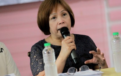 <p class="p1">National Treasurer Rosalia De Leon <em>(PNA photo by Robert Oswald Alfiler)</em></p>