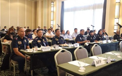 <p>Presidential Legislative Liaison Office-led small group meeting on proposed Military and Uniformed Personnel retirement and pension reform system on May 8, 2023 <em>(Courtesy of PLLO Facebook)</em></p>