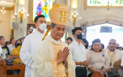 <p>Incoming Antipolo Bishop Ruperto Santos. <em>(Photo from CBCP News)</em></p>