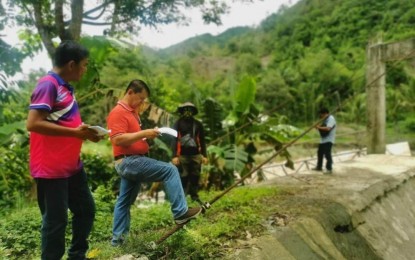 <p><strong>VALIDATION</strong>. The Regional Project Validation and Evaluation Team (RPVET) led by the Office of Civil Defense (OCD) Regional Office 6 conducts validation of the projects that need to be rehabilitated under the Tropical Storm Paeng Rehabilitation and Recovery Program on Wednesday. Local Disaster Risk Reduction and Management Officer III Michael Tolentino said in an interview Thursday (June 8, 2023) that the validation was initially conducted in five local government units in the province. (<em>PNA photo courtesy of OCD6</em>)</p>