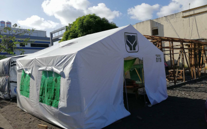 DSWD readies 3K big tents for possible evacuees in Albay