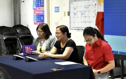 <p><strong>DAGYAW.</strong> Provincial Director Farah Diba Gentuya (center) of the Department of the Interior and Local Government in Negros Oriental presides over the final coordination meeting on Thursday (June 8, 2023) for the Regional Dagyaw Town Hall Meeting set on June 14, 2023. The activity, to be held at the Negros Oriental Convention Center in Dumaguete City, will have around 1,000 participants and will focus on women empowerment. <em>(Photo courtesy of the DILG-Negros Oriental Facebook/PIO)</em></p>