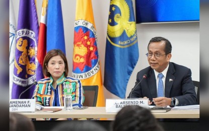 <p>Budget Sec. Amenah Pangandaman and NEDA Secretary Arsenio Balisacan <em>(Photo from Amenah Pangandaman's Facebook page)</em></p>