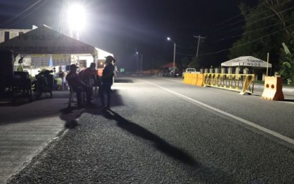 <p><strong>BFAR CHECKPOINT.</strong> A checkpoint at the San Juanico Bridge has been set up to check fishery law compliance. Authorities have been checking all vehicles carrying fish and fishery products passing the 2.16-kilometer bridge. <em>(Photo courtesy of BFAR Region 8)</em></p>