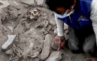 3,000-old male mummy unearthed in Peru