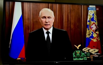 Putin accuses Wagner head of treason in national address