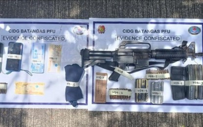 Cop, cohort nabbed for sale of loose firearm, ammo in Batangas