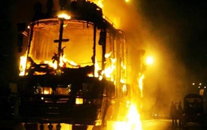 <p><strong>BUS FIRE. </strong>At least 25 people perished when a bus caught fire in western India on Saturday (July 1, 2023).  Several others were also hurt in the incident.  <em>(Anadolu)</em></p>