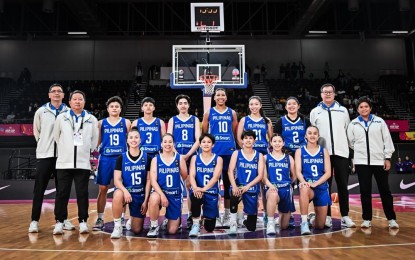 <p>Gilas Pilipinas women’s team <em>(Courtesy of FIBA)</em></p>