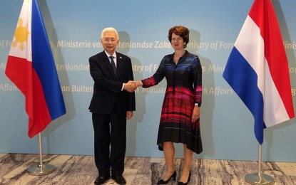 <p><strong>STRONGER TIES</strong>. Department of Trade and Industry Secretary Alfredo Pascual (left) and Deputy Minister Hanneke Schuiling meet in The Hague on June 29, 2023. The meeting is part of the DTI's three-week European Investment Roadshow. <em>(Courtesy of DTI)</em></p>