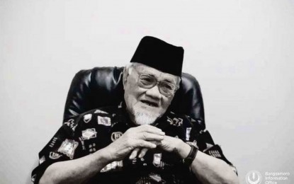 <p>Grand Mufti Sheik Abuhuraira U. Udasan<em>. (Photo courtesy of Bangsamoro Information Office)</em></p>