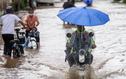 <p><strong>FLOODING.</strong>  Heavy rains since Monday have killed at least 15 people in China while tens of thousands have been displaced.  Climate change has been linked to both abnormal heat and extreme weather disturbances.  <em>(Anadolu)</em></p>