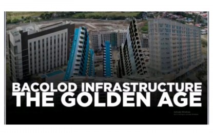 <p><strong>THRIVING CITY</strong>. Mayor Alfredo Abelardo Benitez sees the “age of golden infrastructure” in Bacolod City with multibillion investments from the country’s top property developers as well as the construction of major road projects in the succeeding years. “These will be growth centers, new business districts that will catalyze job creation and open up new streams of income for the city,” Benitez said during his maiden State of the City Address at the Bacolod Government Center grounds Wednesday night (July 5, 2023). <em>(Screenshot from Albee Benitez Facebook Live video) </em></p>