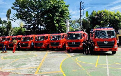 DILG turns over 56 state-of-the-art firetrucks to BFP