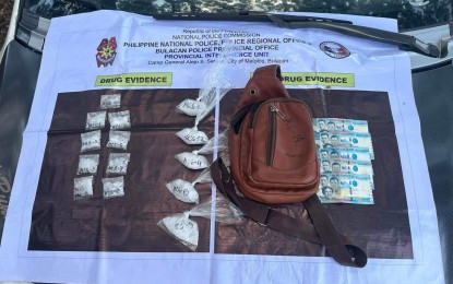 <p><strong>SEIZED</strong>. The confiscated illegal drugs in one of the operations conducted in Central Luzon from July 17-23, 2023. More than PHP5.5 million worth of illegal drugs were seized in the weeklong operations in the region. <em>(Photo courtesy of PRO-3)</em></p>