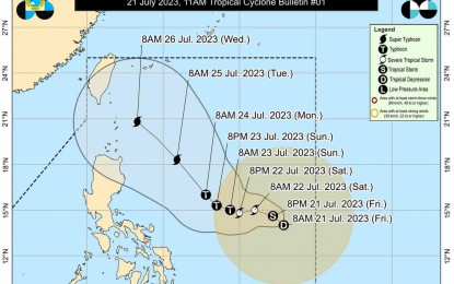<p>(G<em>rabbed from PAGASA Facebook page</em>) </p>