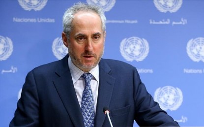 <p>UN Spokesperson Stephane Durjarric.  <em>(Anadolu)</em></p>