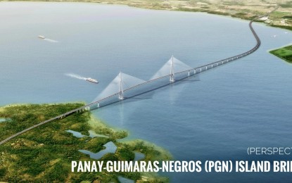 <p><strong>LATERAL CONNECTION. </strong>The proposed Panay-Guimaras-Negros Bridge marks the start of the lateral connection between Visayan regions. National Economic and Development Authority regional director Arecio Casing Jr., in an interview on Friday (June 21, 2024), said there will already be four Visayan regions, with the creation of the Negros Island Region, helping each other to boost their growth. (<em>DPWH file photo)</em></p>