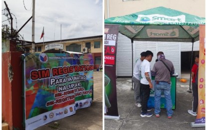 <p><strong>SIM REGISTRATION</strong>. Prepaid subscribers avail of the SIM registration assistance in a booth installed in front of the National Telecommunications Commission (NTC)-Central Visayas office in Subangdaku, Mandaue City in Cebu on Tuesday (July 25, 2023). NTC-7 officer-in-charge for enforcement and operations Engr. Felipe Gumalo said the booth was installed to help subscribers catch up with the deadline for registering their SIM cards. <em>(Photo courtesy of Engr. Felipe Gumalo)</em></p>
<p><strong> </strong></p>