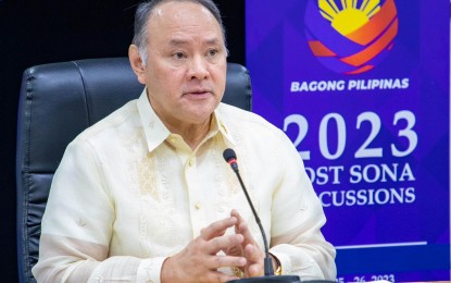 <p>Department of National Defense Secretary Gilberto Teodoro Jr. (PNA file photo)</p>