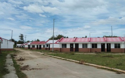 <p><strong>RELOCATION.</strong> The 770 units of the housing project built by the National Housing Authority (NHA) are expected to be awarded to Super Typhoon Yolanda victims before yearend.  Eby Archangel Butiong from secretariat of the Provincial Housing Board Task Force (PHBTF) Lugta, said in an interview Thursday (July 27, 2023) the construction of the drainage system of the relocation site will start next month. (<em>PNA photo courtesy of Eby Archangel Butiong</em>)</p>