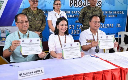 Remote villages in Caraga get P1.4-B road projects thru PAMANA