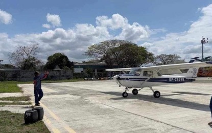 <p>The missing Cessna plane that crashed in Apayao province. <em>(File photo courtesy of OCD-Region 2)</em></p>