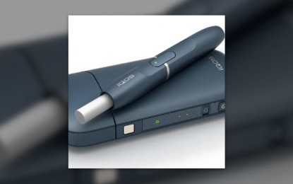 <p>A heated tobacco product of Philip Morris International. <em>(Screenshot from DTI presentation)</em></p>