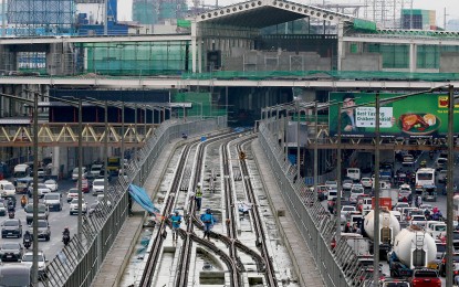 <p>Metro Rail Transit Line 7 (MRT-7) construction <em>(File photo)</em></p>