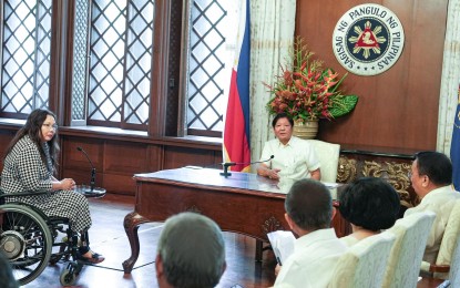<p class="p1"><span class="s1"><strong>MORE PARTNERSHIPS.</strong> President Ferdinand R. Marcos Jr. on Tuesday (Aug. 8, 2023) welcomes United States Senator Tammy Duckworth (left) who paid him a courtesy call at the President’s Hall of Malacañan Palace in Manila. Marcos expressed his intent to forge more partnerships with the US government. <em>(Photo courtesy of the Presidential Communications Office)</em></span></p>