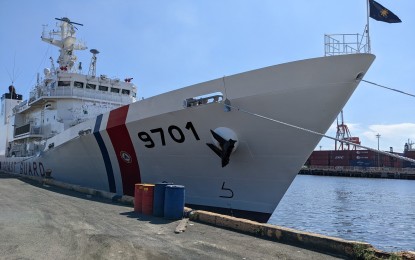 <p><strong>PATROL VESSEL.</strong> The Japan-made Philippine Coast Guard patrol vessel BRP Teresa Magbanua (MRRV-9701). Japan and the Philippines signed an exchange of note for a 1.1 billion yen or approximately PHP433 million to help the Philippine Coast Guard procure a state-of-the-art satellite data communication system. <em>(Photo courtesy of Japanese Ambassador Kazuhiko Koshikawa)</em></p>